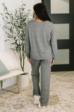 Load image into Gallery viewer, Seasonal Snooze Top and Bottom Set in Black