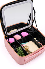 Load image into Gallery viewer, She's All That LED Makeup Case in Pink
