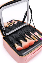 Load image into Gallery viewer, She's All That LED Makeup Case in Pink