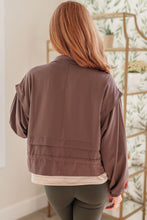 Load image into Gallery viewer, She's Got Game Cropped Jacket in Brown