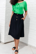 Load image into Gallery viewer, She's a Scholar Mid-Length Skirt