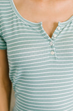 Load image into Gallery viewer, Simply Me Scoop Neck Henley Top