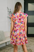 Load image into Gallery viewer, Start of Something Great Flutter Sleeve Floral Dress