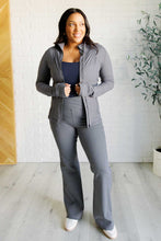 Load image into Gallery viewer, Staying Swift Activewear Jacket in Titanium
