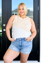 Load image into Gallery viewer, Steady Increase Color Block Sleeveless Top