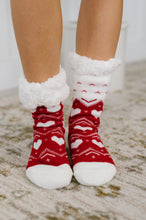Load image into Gallery viewer, Striding to Christmas Mid Calf Socks
