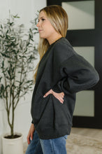 Load image into Gallery viewer, Sunday Snug Relaxed Pullover in Charcoal