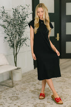 Load image into Gallery viewer, Sweet Like That Casual Dress in Black