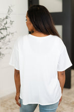 Load image into Gallery viewer, Take It Easy Slouchy Tee in Ivory