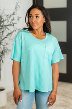 Load image into Gallery viewer, Take It Easy Slouchy Tee in Mint