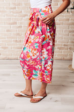 Load image into Gallery viewer, Take Me Outside Wrap Around Skirt in Magenta