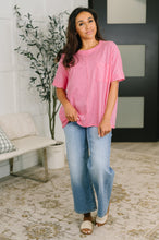 Load image into Gallery viewer, The Layback Relaxed Basic Tee in Pink