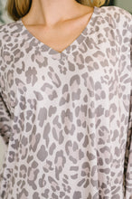 Load image into Gallery viewer, The Person You Are V-Neck Leopard Print Dress