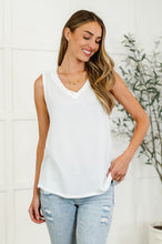Load image into Gallery viewer, Thread Lightly Ribbed Knit Tank in Ivory
