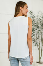Load image into Gallery viewer, Thread Lightly Ribbed Knit Tank in Ivory