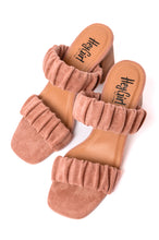 Load image into Gallery viewer, Tropic Like it's Hot Heels in Blush Suede