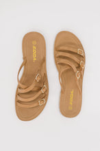 Load image into Gallery viewer, Trusty Strappy Sandals in Light Tan