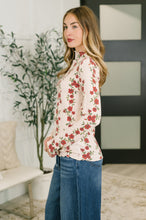 Load image into Gallery viewer, Under My Impression High Neck Floral Top