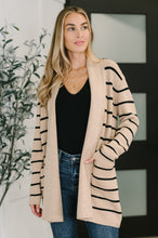 Load image into Gallery viewer, Under Wraps Striped Cardigan