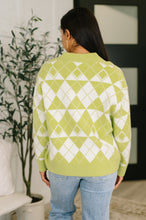 Load image into Gallery viewer, Up, Up and Away Argyle Cardigan
