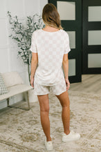 Load image into Gallery viewer, Waiting There for You Checkered Top and Bottom Set