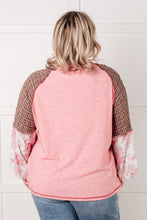 Load image into Gallery viewer, Walk for Miles Floral Color Block Top