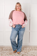 Load image into Gallery viewer, Walk for Miles Floral Color Block Top