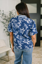 Load image into Gallery viewer, Wheels Are in Motion Puff Sleeve Floral Blouse