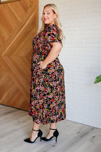 Load image into Gallery viewer, Wildflower and Barley V-Neck Button Up Dress