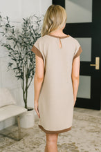 Load image into Gallery viewer, Your Place Or Mine Contrast Detail Dress