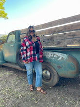 Load image into Gallery viewer, PREORDER: Jackson Plaid Shacket in Two Colors