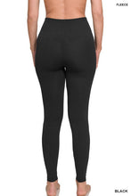 Load image into Gallery viewer, Sweet Steppin' High Waist Leggings in Black