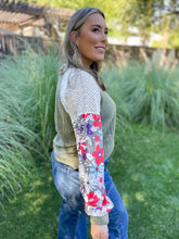 Load image into Gallery viewer, PREORDER: Aston Patchwork Blouse in Four Colors