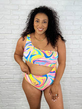 Load image into Gallery viewer, Corfu Marble Cutout Swimsuit