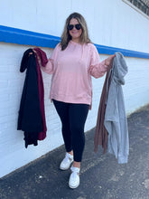 Load image into Gallery viewer, PREORDER: Best Selling Touch Of Fall Thermal Hoodie in Five Colors