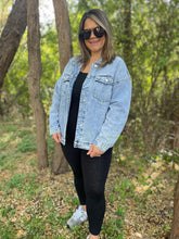 Load image into Gallery viewer, PREORDER: Light Wash Denim Jacket