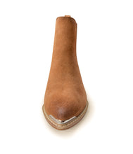 Load image into Gallery viewer, Wylie Suede Ankle Boot in Tan