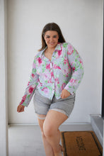 Load image into Gallery viewer, Thinking On It Open Back Floral Top