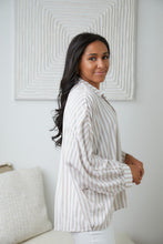 Load image into Gallery viewer, High Standards Striped Button Down