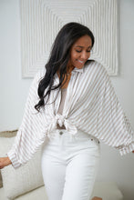 Load image into Gallery viewer, High Standards Striped Button Down
