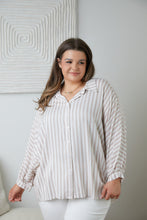 Load image into Gallery viewer, High Standards Striped Button Down