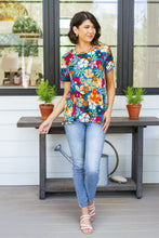 Load image into Gallery viewer, Can't Stop the Beat Floral Top