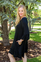 Load image into Gallery viewer, Coast Dress in Black