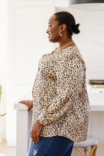 Load image into Gallery viewer, Countless Memories Split Neckline Dot Print Top