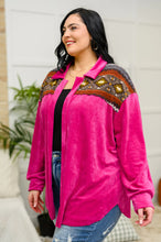 Load image into Gallery viewer, Cozy Cabin Days Sweater in Magenta