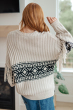 Load image into Gallery viewer, Don't Waver Fringe Detail Sweater