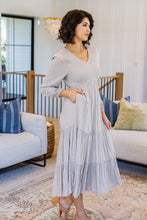 Load image into Gallery viewer, Easy Come, Easy Go Tiered Midi Dress