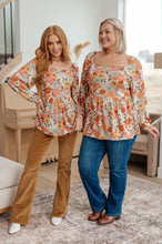 Load image into Gallery viewer, Fall For Florals Babydoll Top