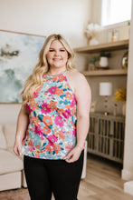 Load image into Gallery viewer, Festival Season Floral Halter Tank