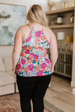 Load image into Gallery viewer, Festival Season Floral Halter Tank